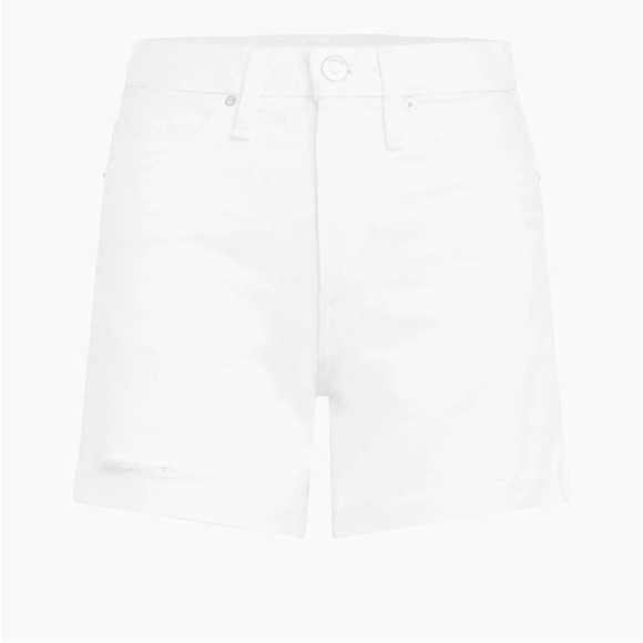 Hudson Jeans White Jean Shorts - Picture 3 of 13